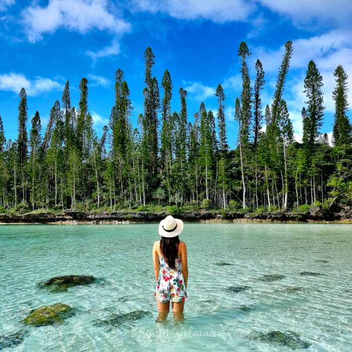 Photo de Marjolaine à l'île des Pins