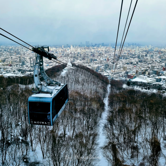 Photos du Mont Moiwa, Sapporo, Japon