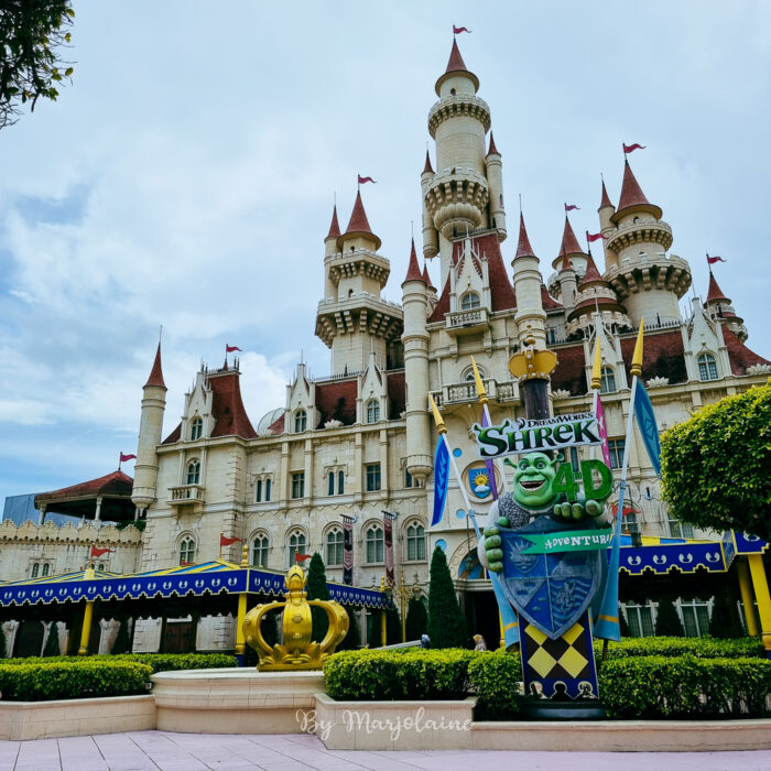 Fort fort lointain à Universal studios de Singapour