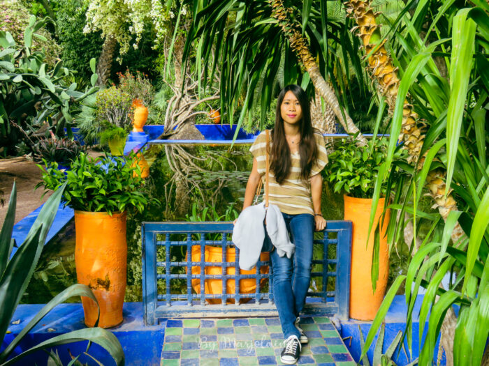 Photo au jardin Majorelle