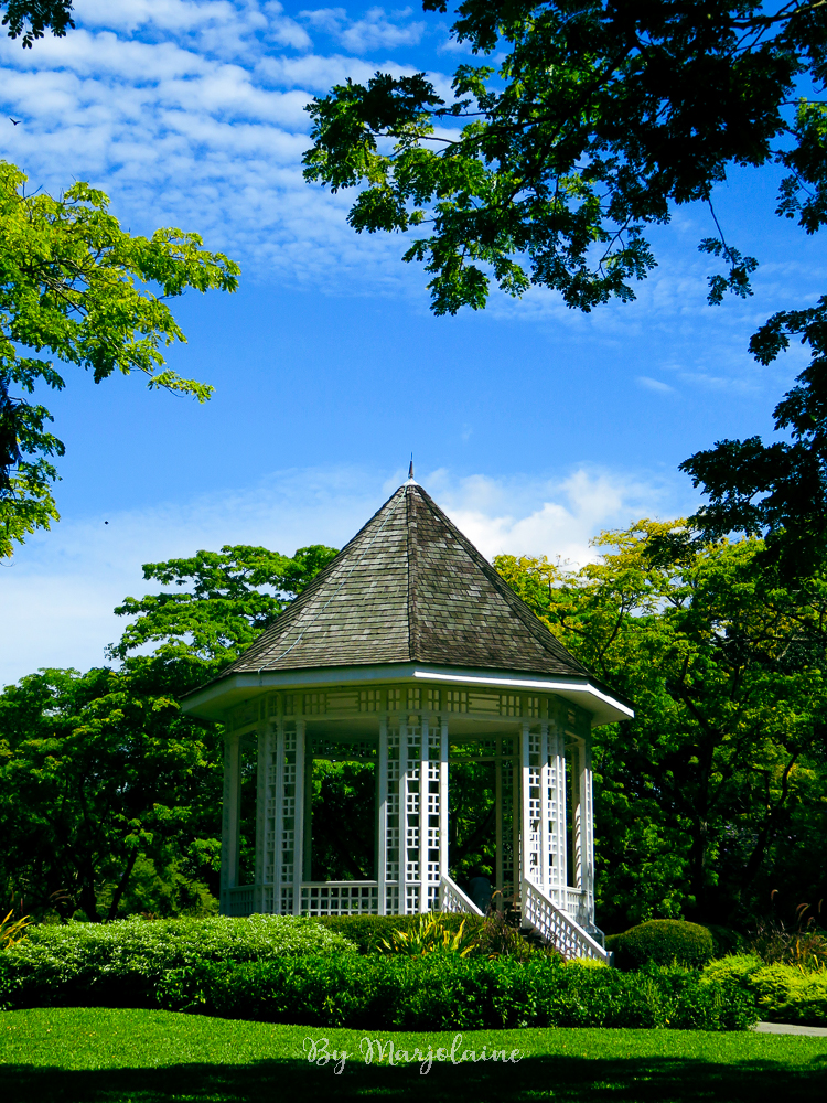 Kiosque à musique du jardin botanique de Singapour