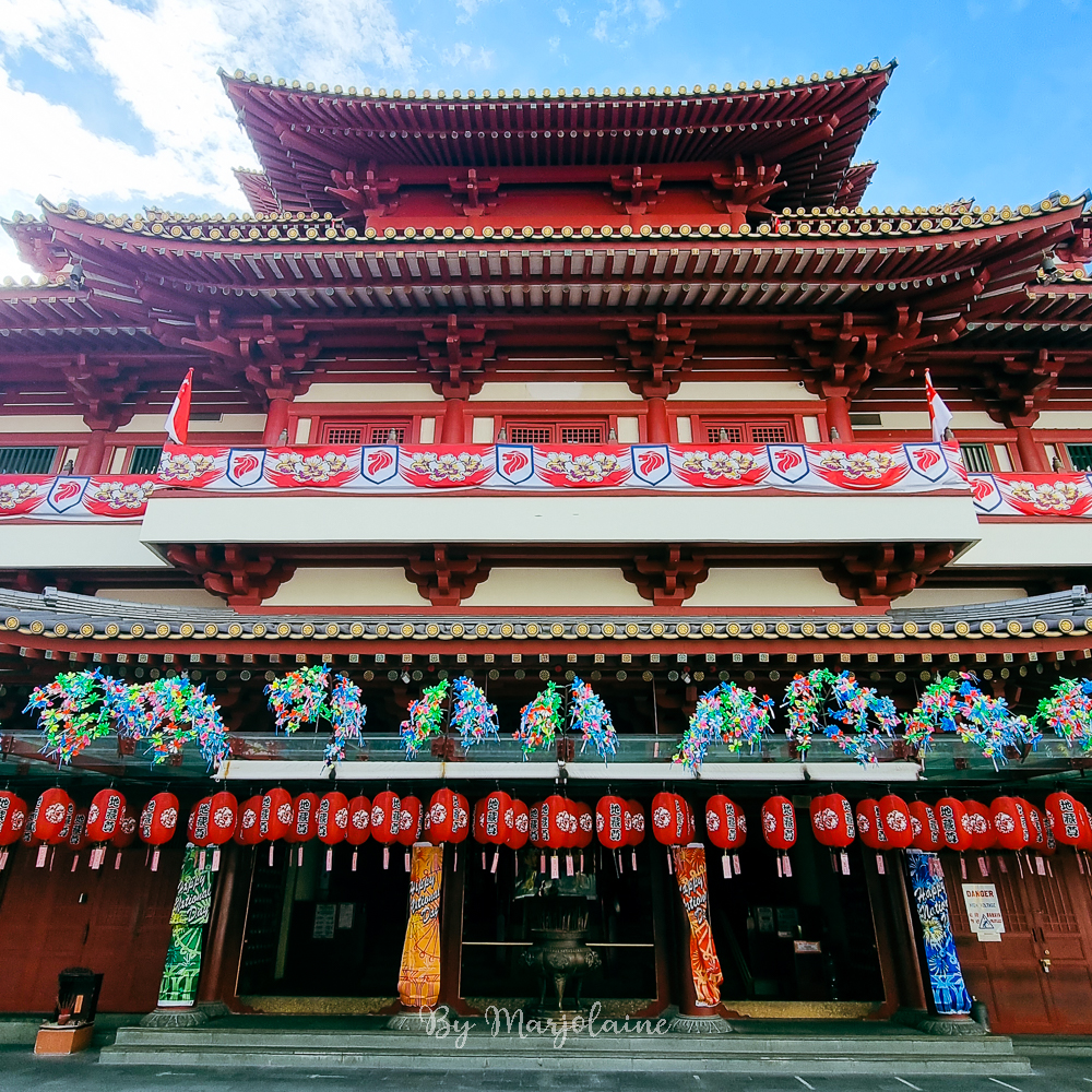 Buddha tooth relic temple, Singapour