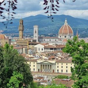 Vue panoramique de la ville de Florence, en Italie Vue panoramique de la ville de Florence, en Italie, depuis le belvédère.